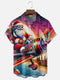 Men's Christmas Funny Graphic Short Sleeve Hawaiian Shirt